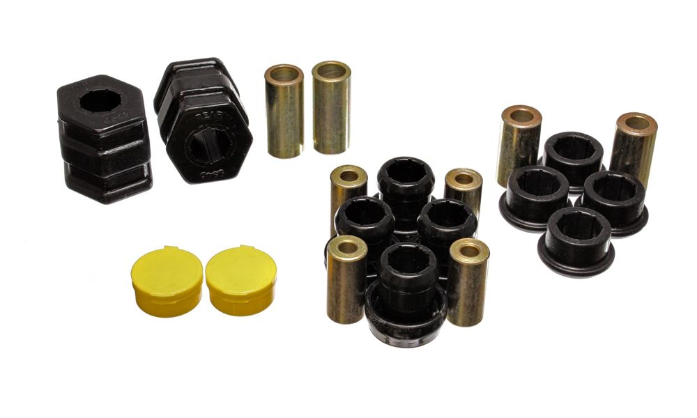 Energy Suspension 99-00 Civic Si Black Front Control Arm Bushing Set