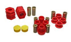 Energy Suspension 99-00 Civic Si Red Front Control Arm Bushing Set