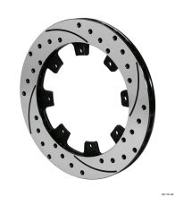 Wilwood SRP Drilled Performance Rotor: Driver Side