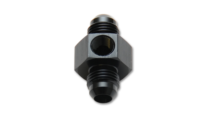 Vibrant -8AN Male Union Adapter Fitting With 1/8'' NPT Port
