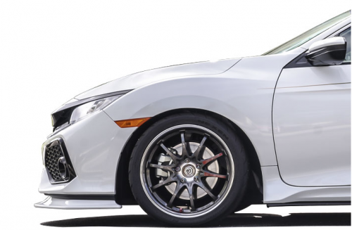 GReddy 17-21 Civic Si FRP Fiberglass Front Lip | 17550100 | K
