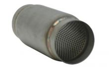 Vibrant Stainless Steel 3'' Inlet/outlet X 5'' Race Universal Muffler