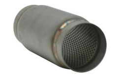 Vibrant Stainless Steel 3'' Inlet/outlet X 5'' Race Universal Muffler