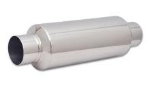 Vibrant SS Resonator: 3'' Inlet/outlet X 18'' Long