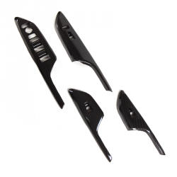 Revel 16-18 Civic Dry Carbon Window Switch Panels
