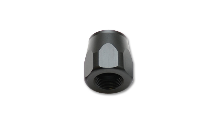 Vibrant Performance Black Hose End Socket Size: -6AN