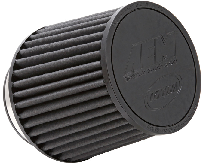 AEM 6in Base OD / 5in Top OD / 5 1/4in Height Brute Force Dryflow Conical Air Filter