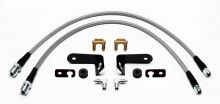 Wilwood 06-15 Civic Front Stainless Steel Brake Lines