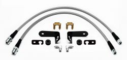 Wilwood 06-15 Civic Front Stainless Steel Brake Lines