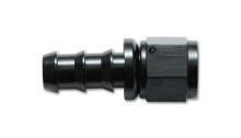 Vibrant Performance Straight Hose End Fitting: -6AN Push-On
