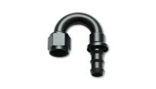 Vibrant Performance 180 Deg Hose End Fitting: -8AN Push-On Vibrant Performance 180 Deg Hose End Fitting: -8AN Push-On