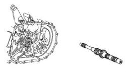 Honda K-Series Mainshaft (Ratio: 3.267/2.13)