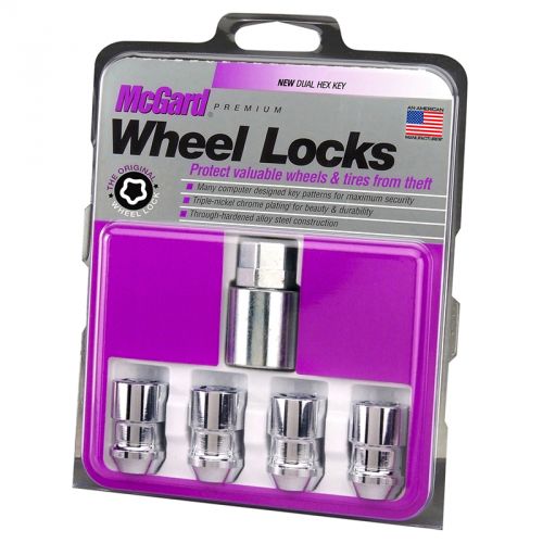 McGard Chrome Cone Seat Wheel Lock Set M12 x 1.5 | 24137 | K