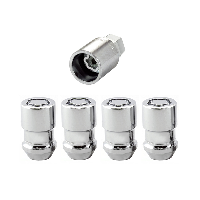McGard Chrome Cone Seat Wheel Lock Set M12 x 1.5