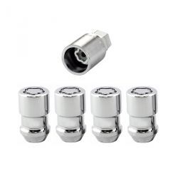 McGard Chrome Cone Seat Wheel Lock Set M12 x 1.5
