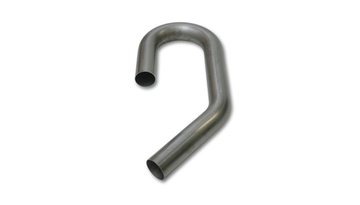Vibrant Stainless Steel U-J Mandrel Bend: 1.625