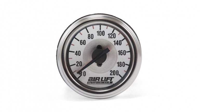 Air Lift Dual Needle 200 psi Gauge