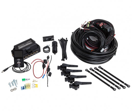 Air Lift 3H Air Management: 1/4 Line with No Tank and Compressor