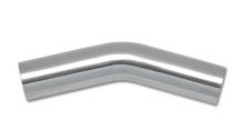 Vibrant Performance Polished Aluminum Tubing 3'' O.D. 30 Degree Bend