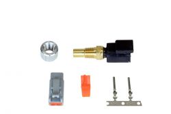 AEM Universal 1/8in PTF Fluid Sensor Kit with Deutsch Style Connector