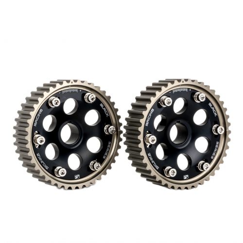 スカー　プロモ Skunk2 93-01 Prelude VTEC Black Anodized Pro Series Cam Gears