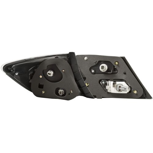 Anzo 13-15 Civic Sedan Black Housing LED Taillights | 321323 | K