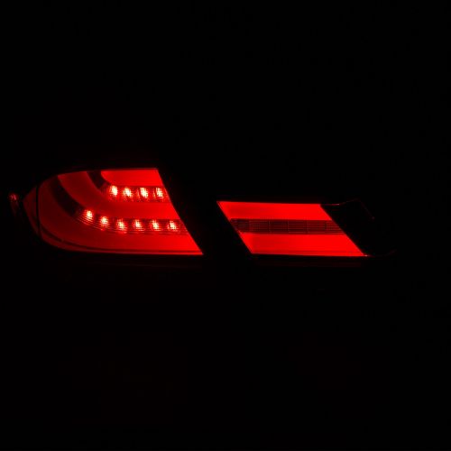 Anzo 13-15 Civic Sedan Black Housing LED Taillights | 321323 | K