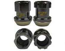 Project Kics Racing Composite R26 Black Chrome Lug Nuts M12 x 1.5