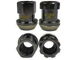 Project Kics Racing Composite R26 Black Chrome Lug Nuts M12 x 1.5