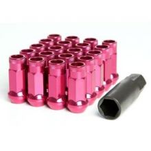 Muteki SR48 Pink M12x1.5 Open Ended Lug Nuts: 20 Pack Muteki SR48 Pink M12x1.5 Open Ended Lug Nuts: 20 Pack