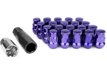 Muteki Purple M12x1.5 SR35 Closed Ended Lug Nuts 20 Pack