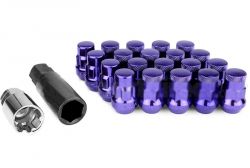 Muteki Purple M12x1.5 SR35 Closed Ended Lug Nuts 20 Pack