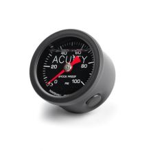 Acuity Black 100 PSI Fuel Pressure Guage