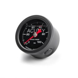Acuity Black 100 PSI Fuel Pressure Guage