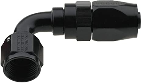 Fragola Black -8AN 90 Degree Pro-Flow Hose End