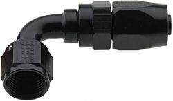 Fragola Black -6AN 90 Degree Pro-Flow Hose End