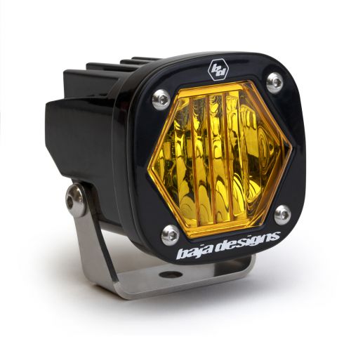 Baja Designs S1 Wide Cornering Amber Single LED Light | 380015 | K