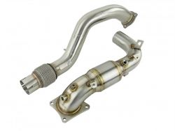 Skunk2 17-21 Civic Type R 76mm Alpha Catted Downpipe