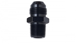 Fragola -Black 10AN x 1/2 NPT Straight Adapter