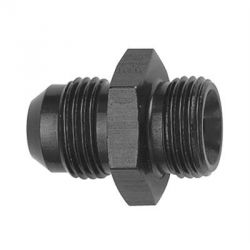 Fragola Black -6AN x 10mm x 1.0 Male Weber Adapter