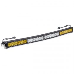 Baja Designs OnX6 Arc Series Dual Control 40 Inch Amber/White LED Light Bar