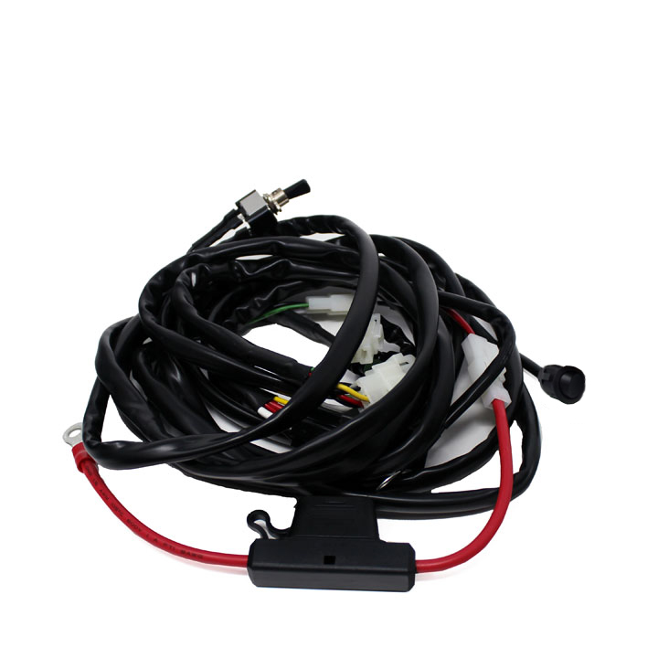 Baja Designs OnX6 Hybrid Laser/S8 Wire Harness with Mode-1 Bar