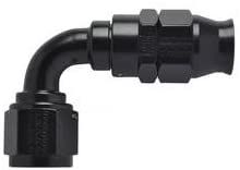 Fragola Black -6AN Real Street 90 Degree Hose End for PTFE Hose