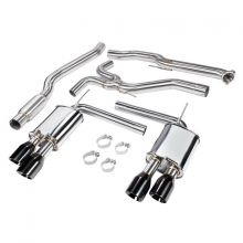 DC Sports 18-22 Accord Cat Back Exhaust System with Black Tips