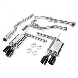 DC Sports 18-22 Accord Cat Back Exhaust System with Black Tips