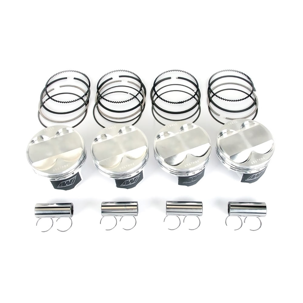 Wiseco 87mm K-Series K20/K24 Pistons: 12.8:1