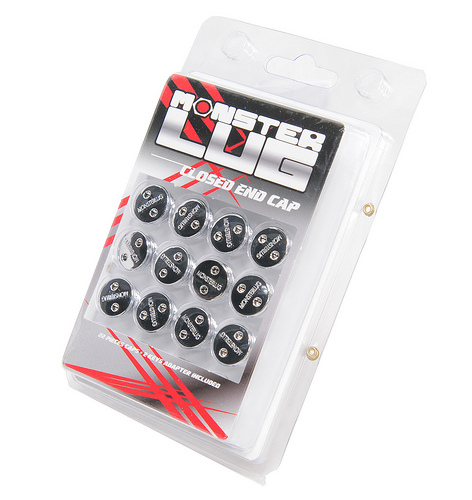 MonsterLug Chrome Lug Nut Caps M14 x 1.5