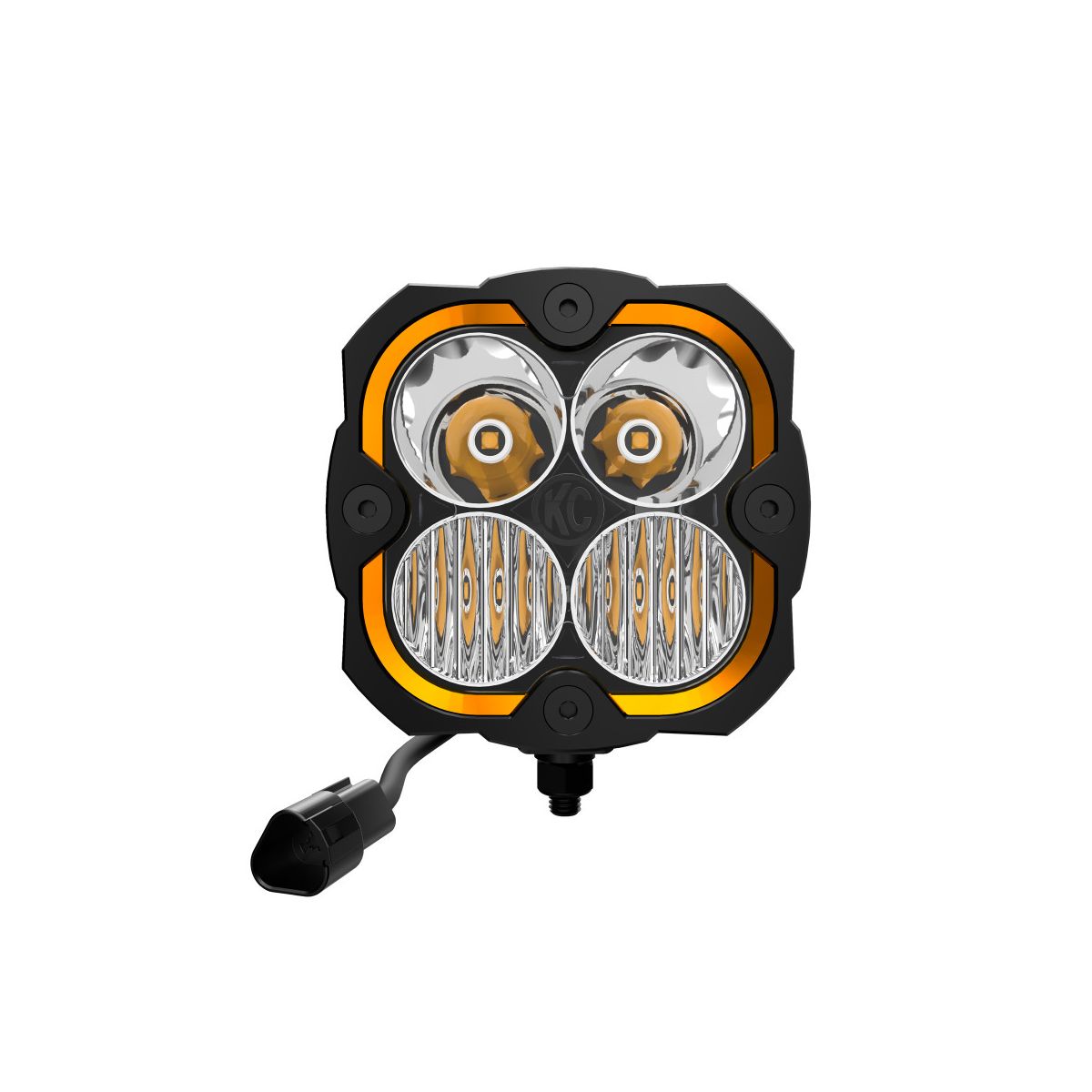 KC HiLiTES Flex Era 4 80W Combo Beam Single Light