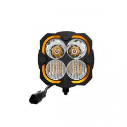KC HiLiTES Flex Era 4 80W Combo Beam Single Light