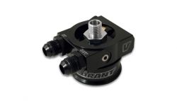 Vibrant Universal Thermostatic Oil Cooler Sandwich Adapter Kit with Spacer